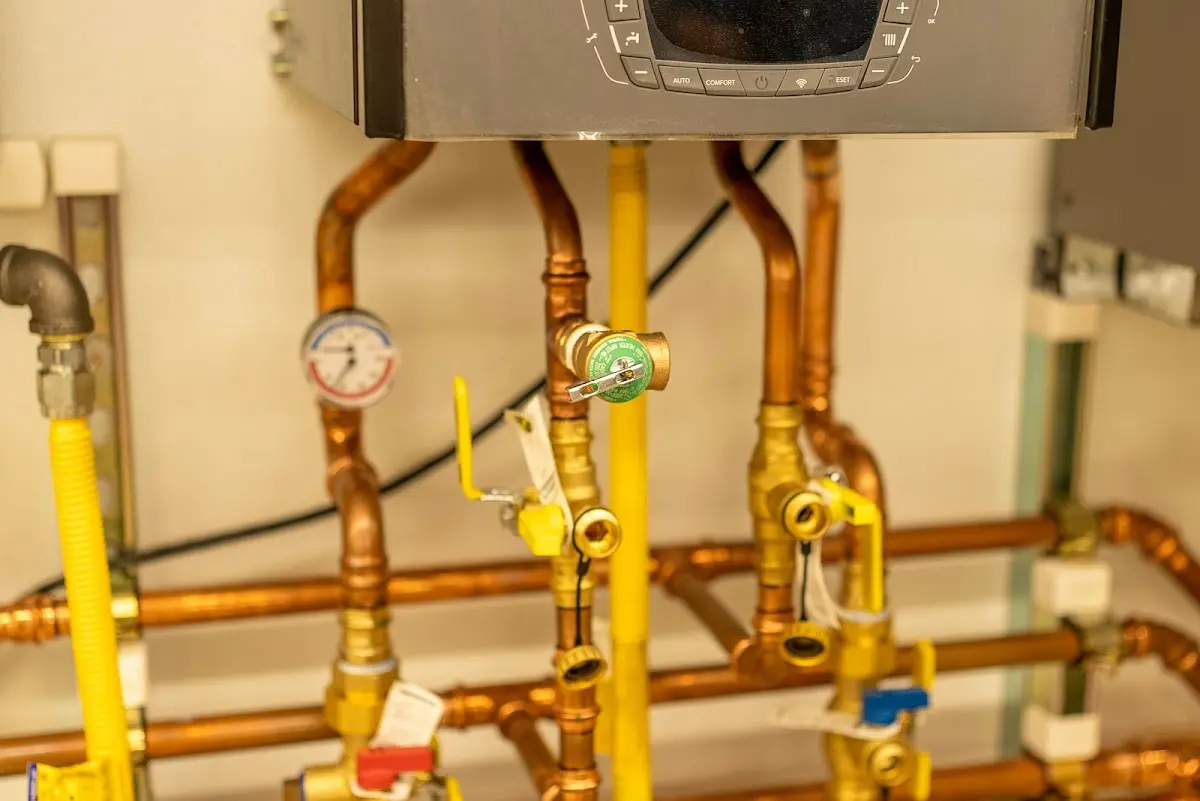 Licensed technician providing Slab Leak Repair for a homeowner in East Goshen